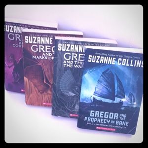 4 Gregor Suzanne Collins Books 2-5